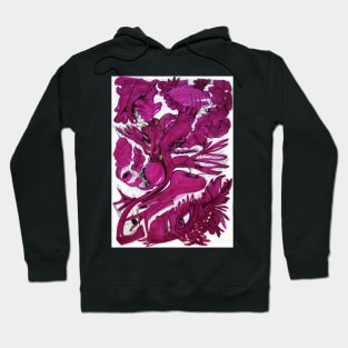 Organic Magenta Hoodie